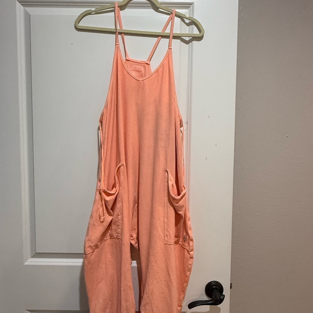 FP Movement by Free People Coral Jumpsuit